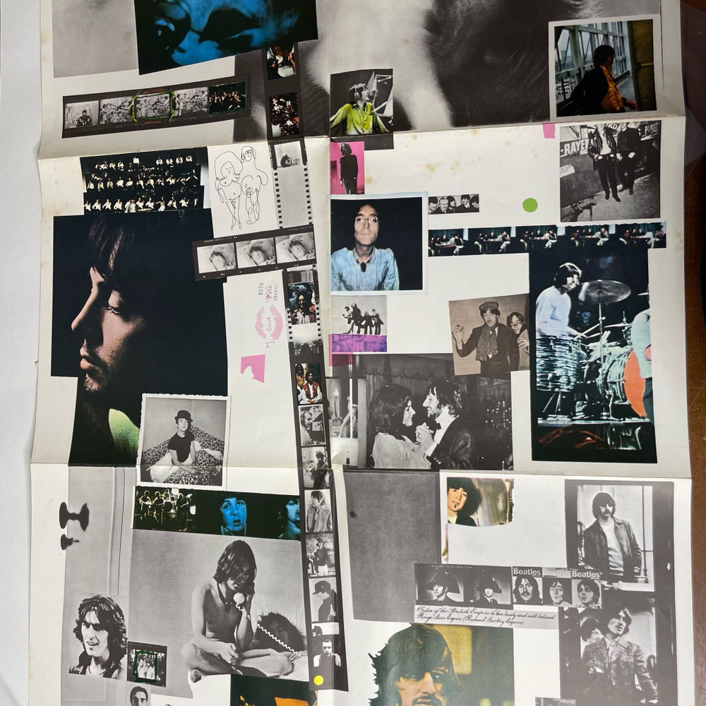Винтажная виниловая пластинка LP The Beatles White Album Белый Альбом (Japan 1976) (Obi, 4 фотографии, постер) Полный Комплект