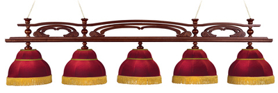 Лампа Венеция 5пл. ясень