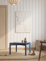 Столик кофейный saga, 75х75 см, синий