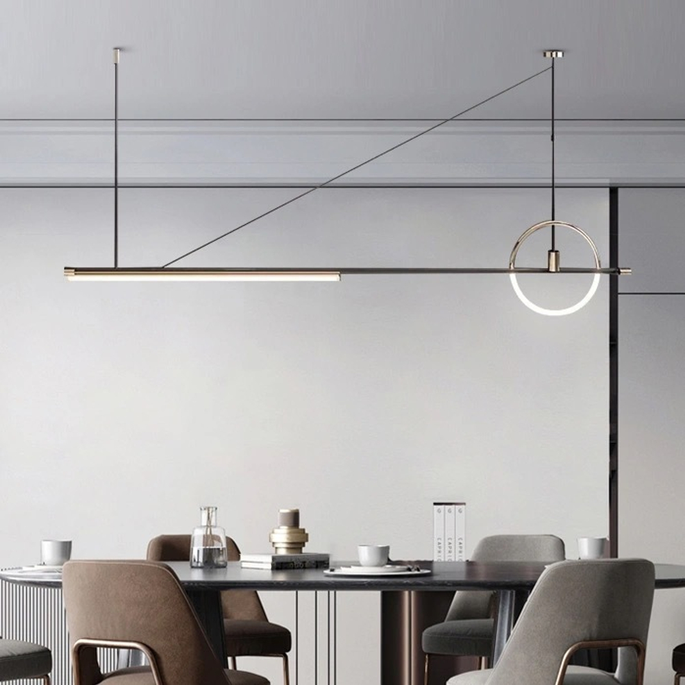Люстра дизайнерская горизонтальная Schottky by Light Room