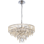 Citilux SAGRADA CL317251 Люстра хрустальная подвесная Хром