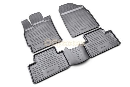 Коврики в салон FORD Fusion 09/2002-2005, 2005-&gt;, 4 шт. (полиуретан)