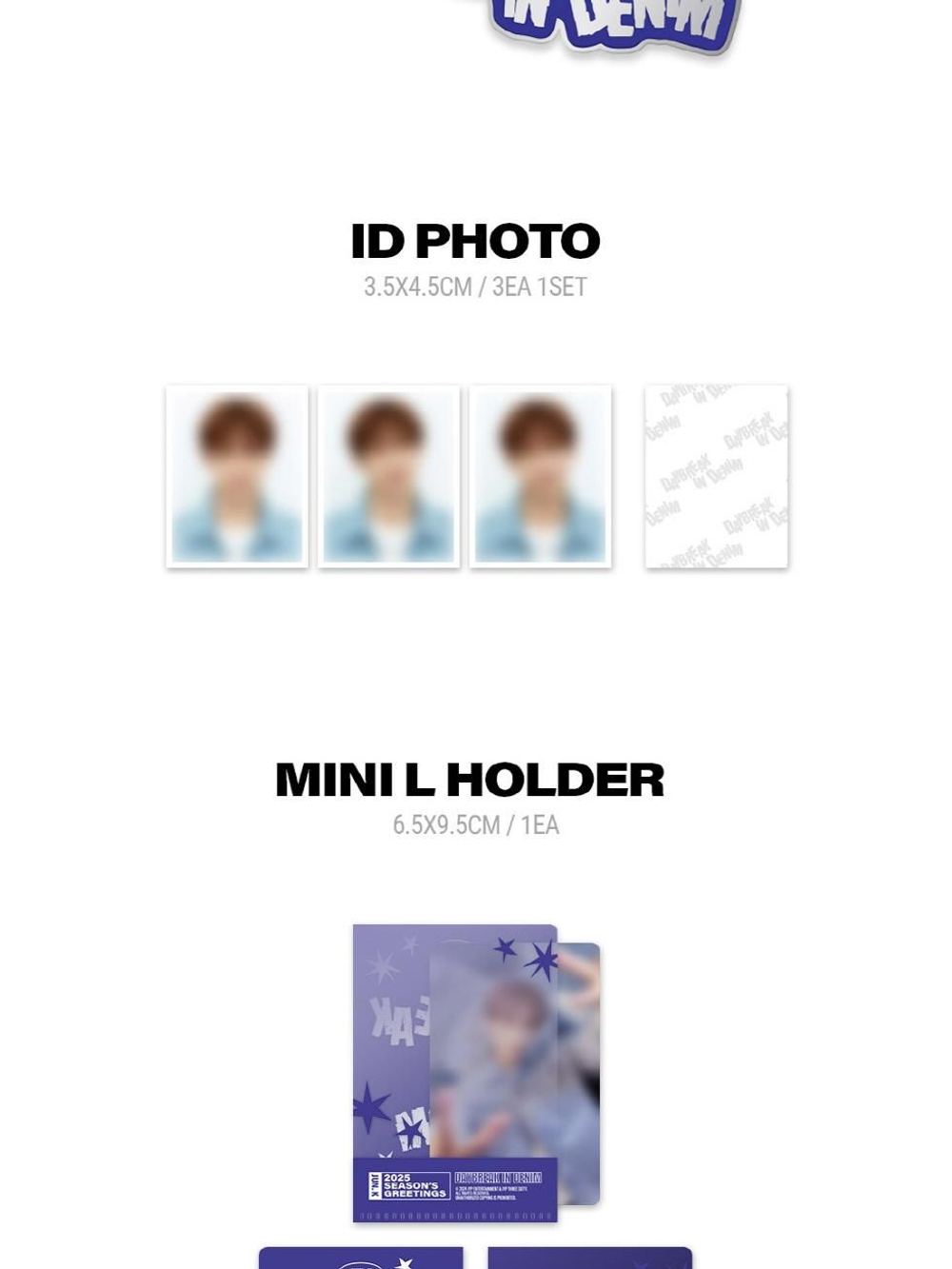 товары JUN. K - DAYBREAK IN DENIM 2025 SEASON'S GREETINGS