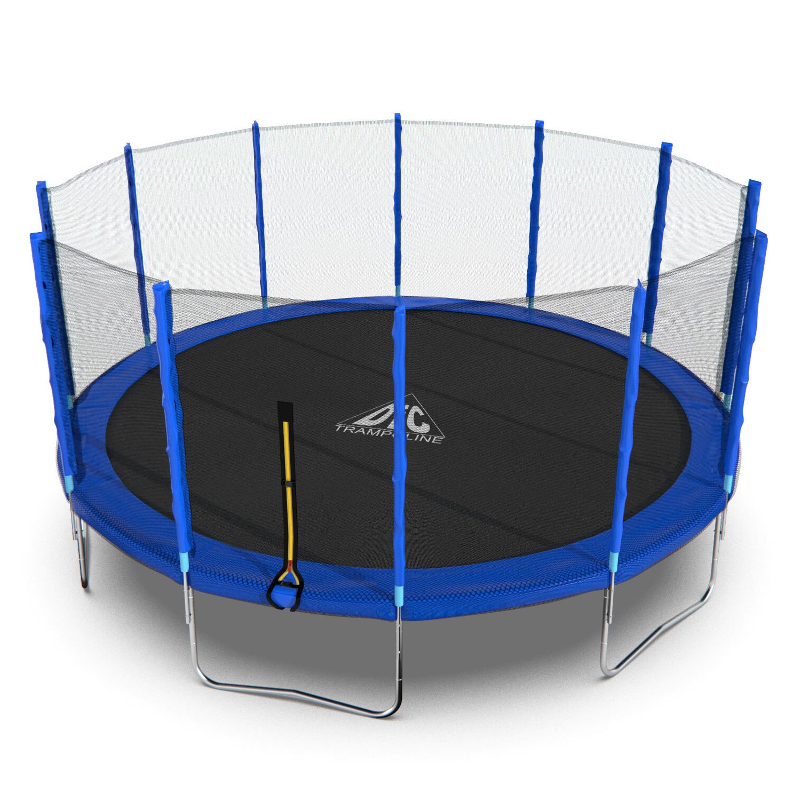 Батут DFC Trampoline Fitness с сеткой 16ft фото №1