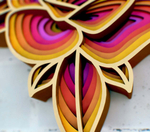 Мандала Сердце от SamCraft - сборные объемные 3D картины из дерева своими руками