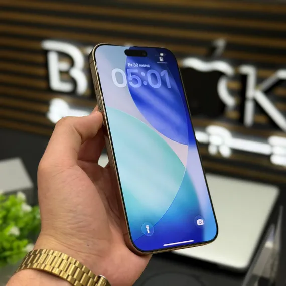 Б/У Телефон Apple iPhone 16 Pro Max 256 Gb Desert Titanium 89% (HL9QY7QX2T)
