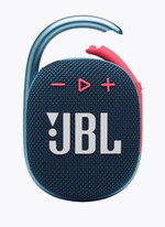Портативная колонка JBL Clip 4 CLIP, беспроводная, Bluetooth, время автономной работы 10 ч синий/розовый