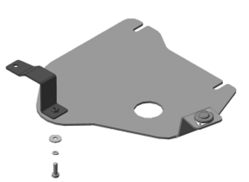 Защита Разд. коробки. 5 мм, Алюминий. для Infiniti QX 70 2014-2017, Infiniti FX 30D 2012-2014 MOTODOR.38009