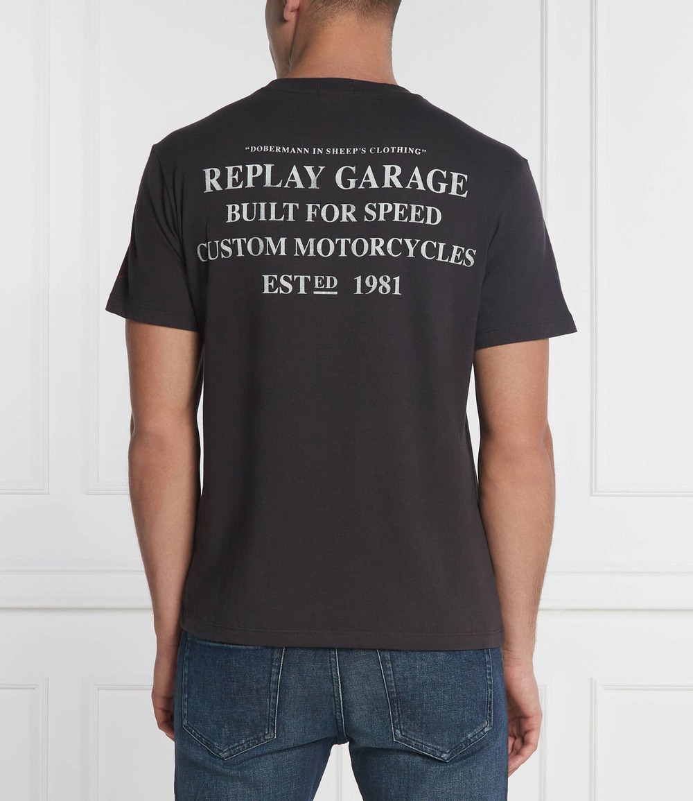 Футболка Replay - графитовый(M6766.000.22662)