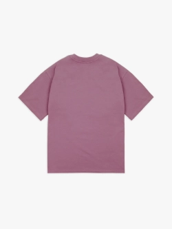 Футболка оверсайз (розовато-серый) 190 г