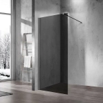 Душевое ограждение Vincea Walk-In 110 VSW-1H110CGGM стекло тонированное/профиль вороненая сталь