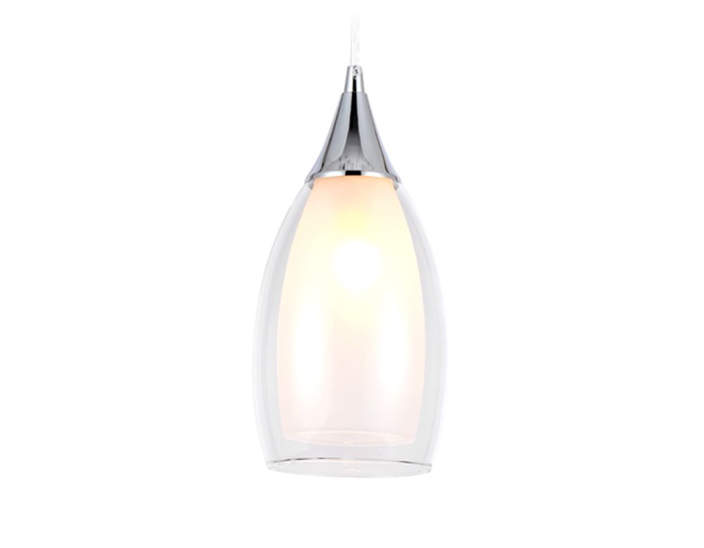 Подвесной светильник TR3542 CH/CL хром/прозрачный E14 max 40W D130*1000