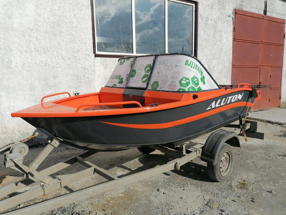 Катер-лодка алюминиевая ALUTON 430DC