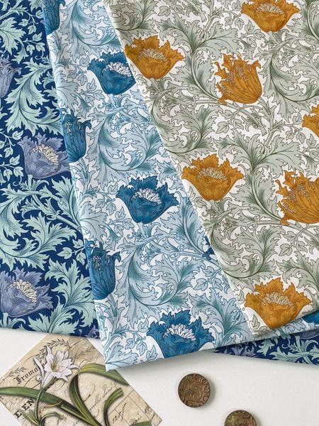 №5 - Моррис, 100% хлопок, ширина 148 см Handmade Fabrics 6