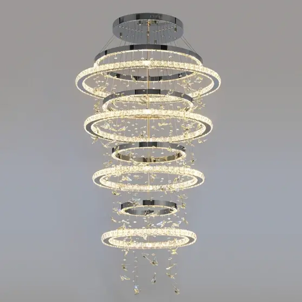 Подвесная светодиодная люстра Citilux Etera CL322090