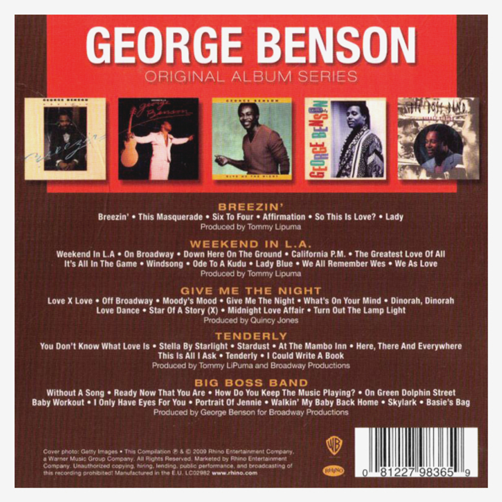 George Benson / Original Album Series (5CD)