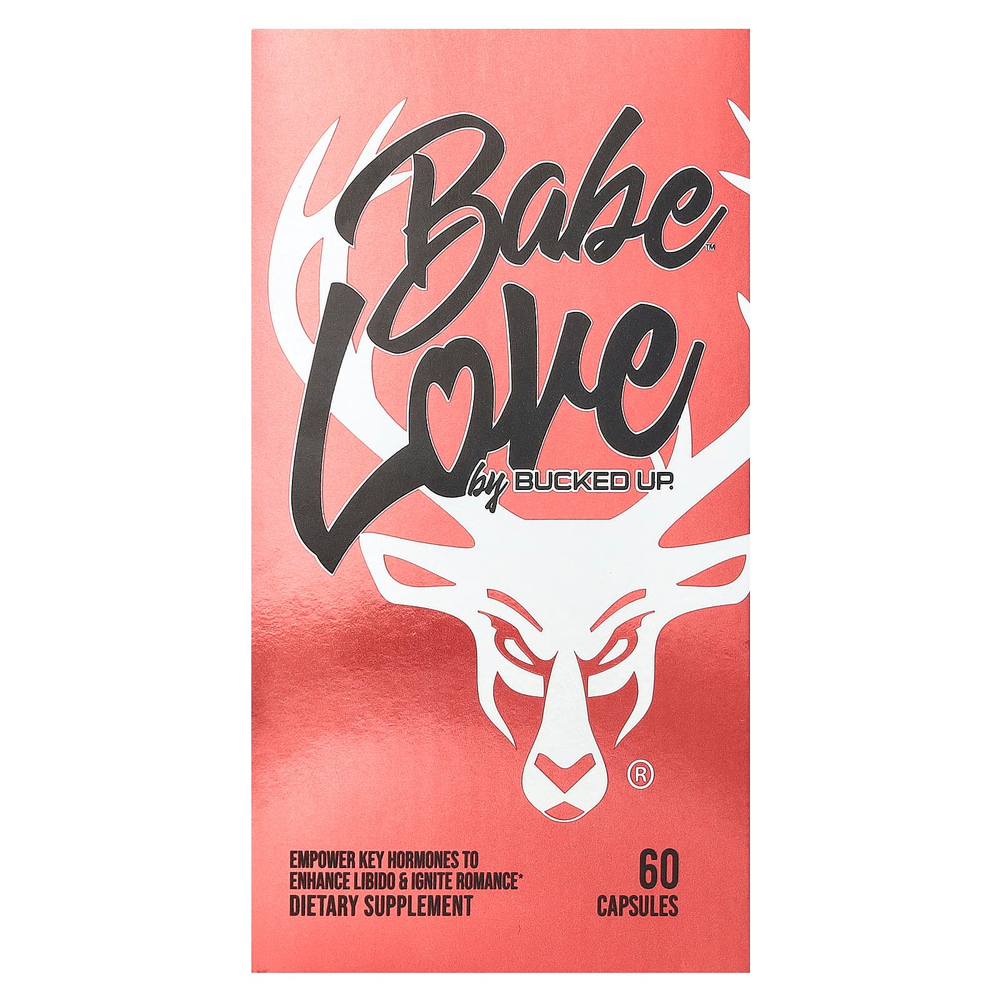 Bucked Up, Babe Love, 60 капсул