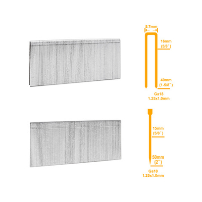 Пневматический нейлер для скоб и гвоздей SUPER INGCO ACN50401