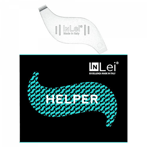 InLei HELPER 2.0 революционная расческа (аппликатор хэлпер ) для тонких ресниц, прозрачный