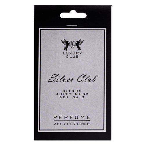 Luxury Club Silver  Ароматизатор подвесной (по мотивам Giorgio Armani Acqua di Gio)