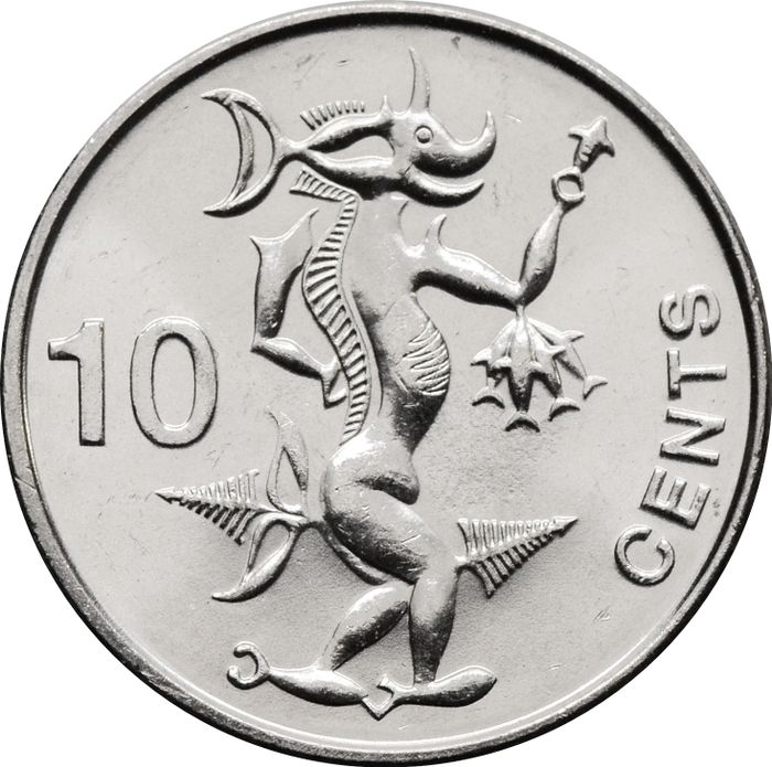 10 центов 2012 Соломоновы острова