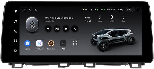 Магнитола для Mazda CX-4 2016-2024 - Teyes LUX ONE монитор 12.3" 2K QLED на Android 10, Быстрая, CarPlay, 4G SIM-слот