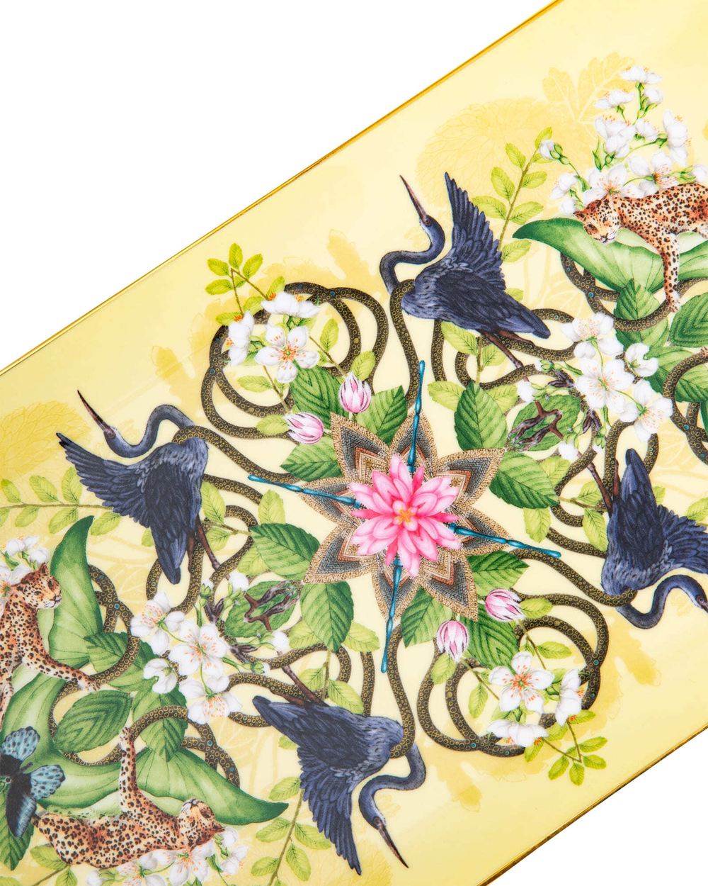 Блюдо прямоугольное 34х15.5см Wedgwood Вандерласт Водяная лилия