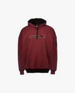 Худи Heartz  «Wave Logo» Black Series ED2 Dark Ruby Бордовый