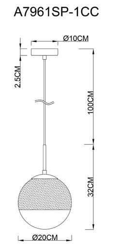Подвесной светильник Arte Lamp