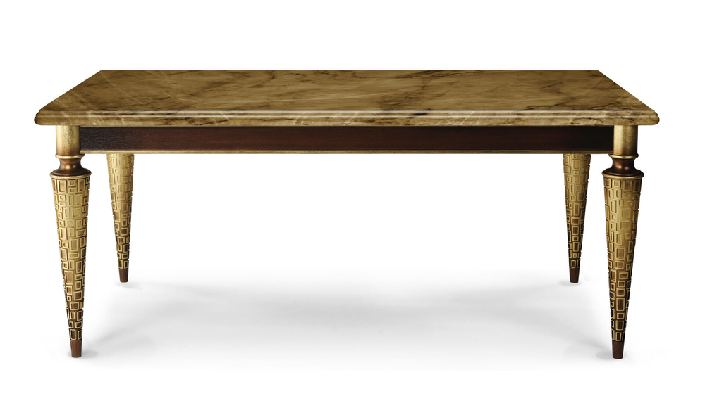 Стол «Модена» с каменной столешницей