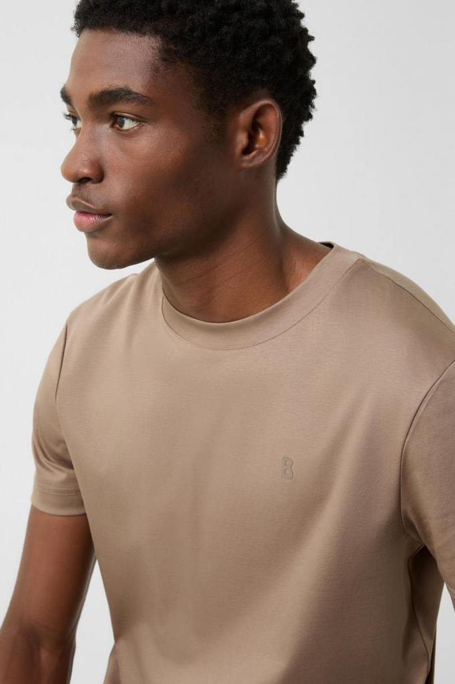 Футболка BOGNER RYAN в бежевом цвете