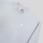 Толстовка ONE TWO "MULTICOLOR" Начес Исландский синий