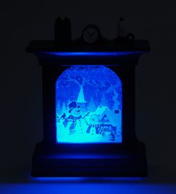 XM-838/2 Новогодний камин с подсветкой