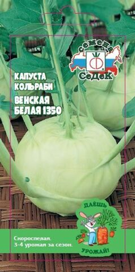 Капуста кольр. Венская белая 1350 ДУ Седек