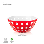 Салатник le murrine, ?25 см, акрил, красный