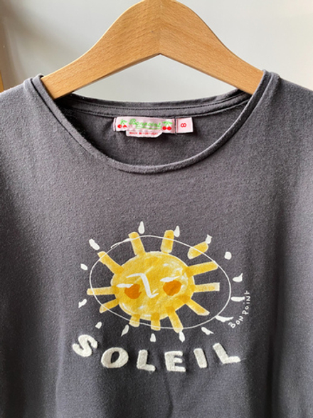 Хлопковая футболка Bonpoint, 128