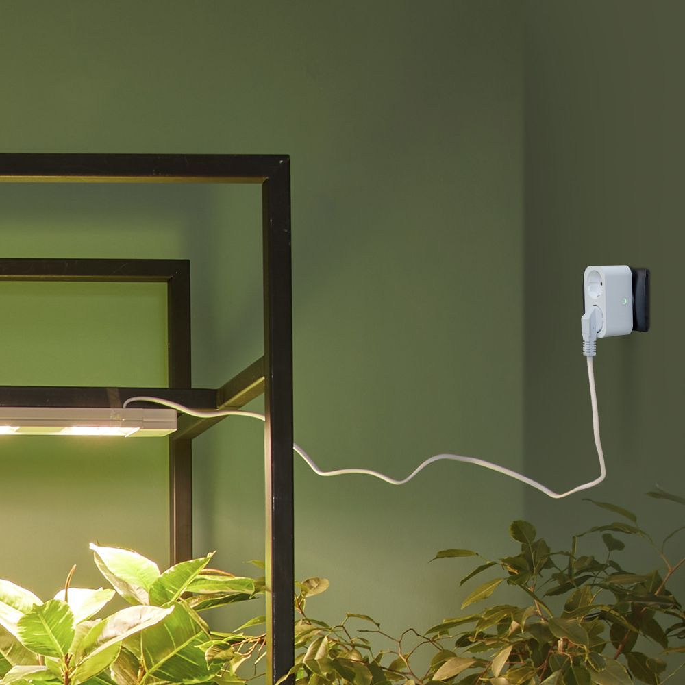 USH-A102 2G-WF WHITE Умный сетевой разветвитель Wi-Fi. 2 гнезда.16A. До 3680Вт. Голосовое управление+приложение UnielSmart. TM Uniel