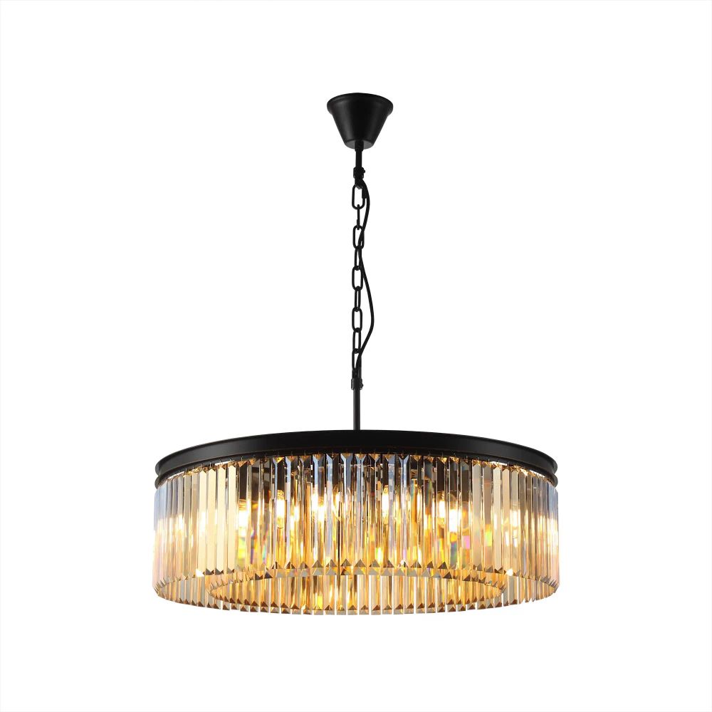 Citilux Мартин CL332162 Люстра хрустальная подвесная Шампань