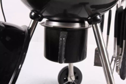 Угольный гриль барбекю Grill BBQ на колесиках с термометром