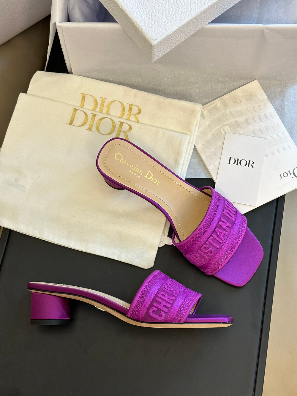 Christian Dior Dway Heeled Slide