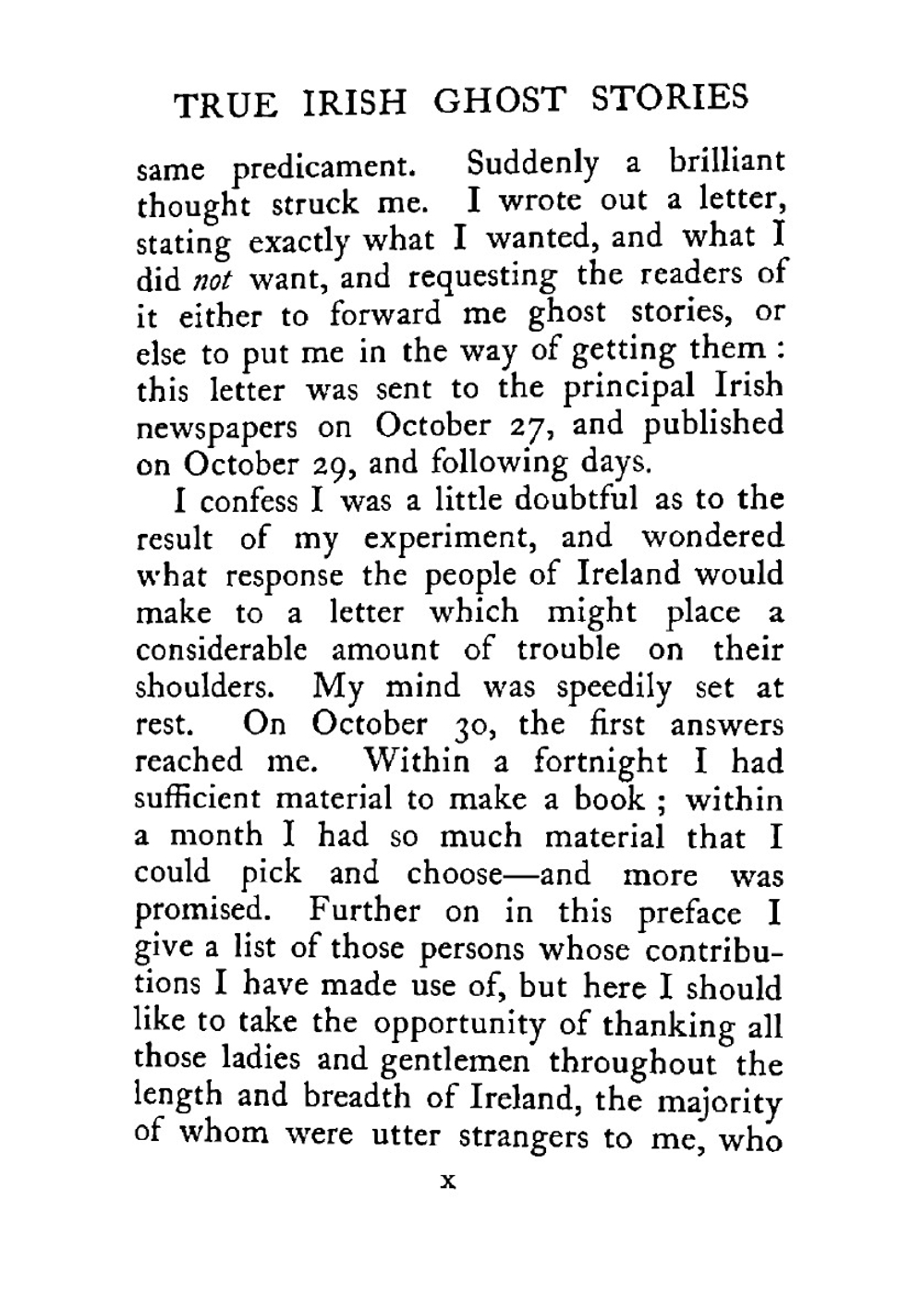 True Irish ghost stories | St John D. Seymour