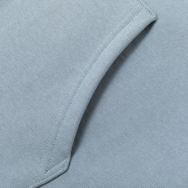 Худи Zip HTF серо-зеленый/изумрудный - фото 7