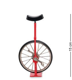 VL-14/1 Фигурка-модель 1:10 Моноцикл «Unicycle» красный