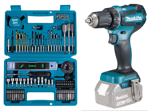 Аккумуляторная дрель-шуруповёрт Makita DDF485Z-E-10730