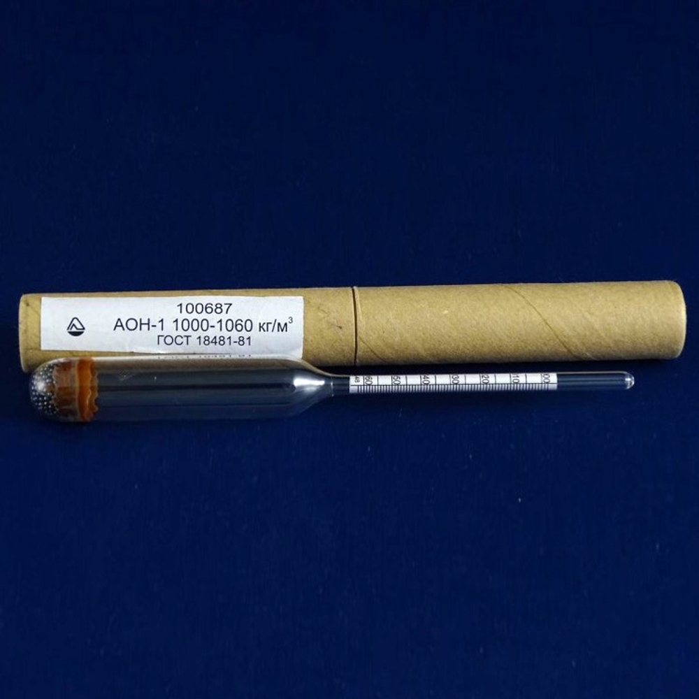 Ареометр АОН-1 1000-1060, 1шт.