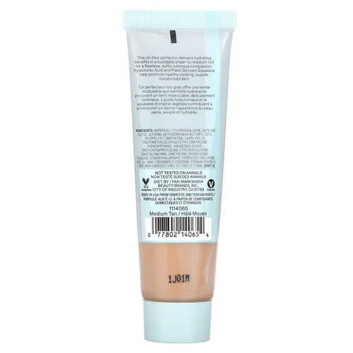 wet n wild, Barefocus, увлажняющее средство с тонирующим эффектом, для среднего загара, 27 мл (0,91 жидк. унц.)