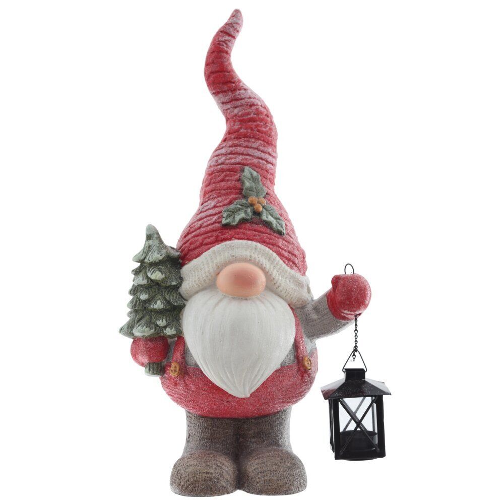 GAEM Фигурка декоративная "Гном" (с подсвечником), L27 W17 H51 см, 2в.
