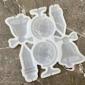 Форма для фигурных леденцов Школьный набор, 6 ячеек