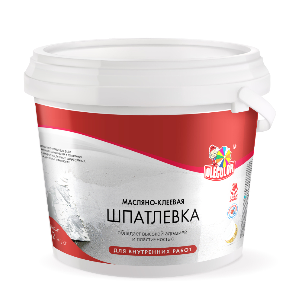 OLECOLOR Фарбен Шпатлевка масляно-клеевая 0,9кг
