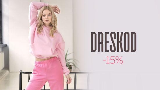 Скидка 15% на все товары бренда Dreskod! 🦊